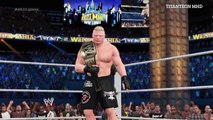 WWE 2K15 SIMULATION: Brock Lesnar vs Roman Reigns | Wrestlemania 31