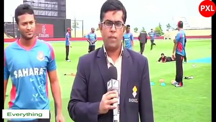 Download Video: Bangladesh cricket funny moment by Shakib, Tamim, Nasir and more with a TV Reporter BY PXL