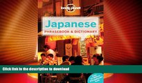 FAVORITE BOOK  Lonely Planet Japanese Phrasebook   Dictionary FULL ONLINE