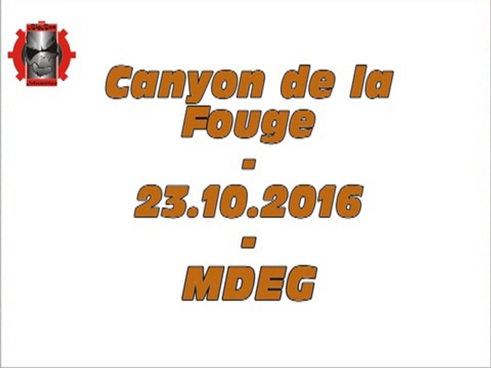 Canyon de la Fouge