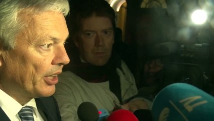 Reynders : 'Progresser de manière définitive'