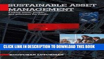 [PDF] Sustainable Asset Management: Linking Assets, People, and Processes for Results Full Colection