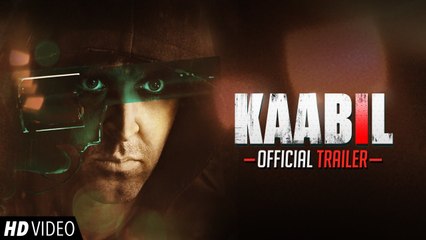 Kaabil Official Trailer - Hrithik Roshan - Yami Gautam - 26th Jan 2017