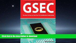 FAVORITE BOOK  GSEC GIAC Security Essential Certification Exam Preparation Course in a Book for