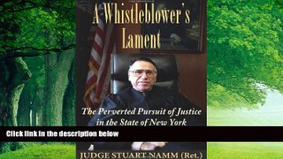 Big Deals  A Whistleblower s Lament: The Perverted Pursuit of Justice in the State of New York