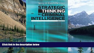 Big Deals  Strategic Thinking in Criminal Intelligence  Full Ebooks Best Seller