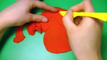 Play Doh How to make Angry Birds with playdough by Unboxingsurpriseegg