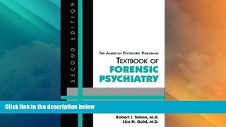 Big Deals  The American Psychiatric Publishing Textbook of Forensic Psychiatry  Best Seller Books
