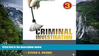 Big Deals  Criminal Investigation  Best Seller Books Most Wanted