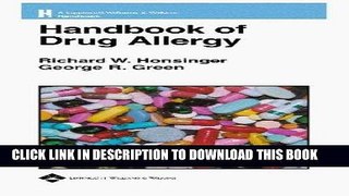 Read Now Handbook of Drug Allergy (Lippincott Williams   Wilkins Handbook Series) Download Online