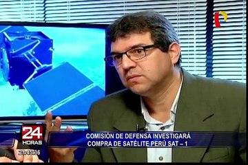 Comisión de Defensa investigará compra de satélite Perú SAT-1
