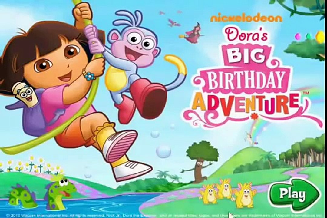 Dora The Explorer - Doras Big Birthday Adventure. Full Episodes in English new #Dora_games