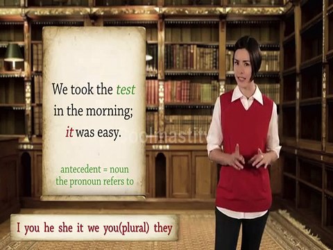 What are Pronouns English Grammar for Beginners Basic English ESL Download from Coolmastitv Dailymotion