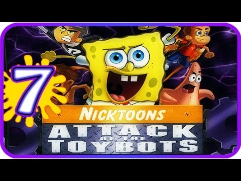 Nicktoons: Attack of the Toybots Walkthrough Part 7 (PS2, Wii)