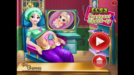Princess Elsa Pregnant Check-Up ♥ Pregnant Elsa Baby