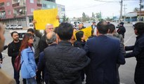 Bursa'da HDP'lilere polis müdahalesi kamerada