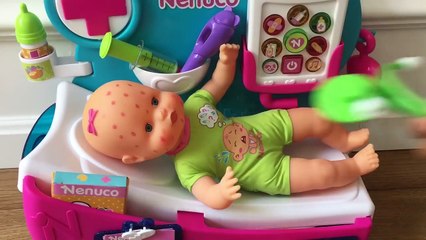 Baby Doll Syringe Injection, Real Life Eating Baby Doll Doctor Hospital Vaccine Funny Video