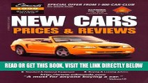 [FREE] EBOOK Edmunds New Cars Winter 2000: Prices   Reviews (Edmundscom New Car and Trucks Buyer s