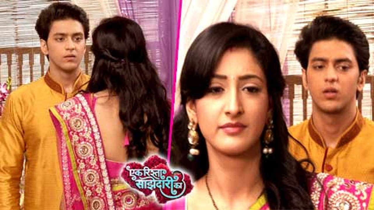 OMG! Aryan UPSET With Sanchi | Ek Rishta Saajhedari Ka