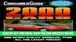 [READ] EBOOK Cars 2000 (Consumer Guide: Cars) ONLINE COLLECTION