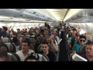 Ciné-Télé-Revue à bord de l'avion Tomorrowland