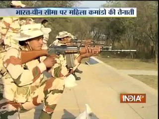 চীন সীমান্তে নারী সেনা মোতায়েন করলো ভারত