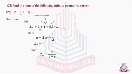 Question No. 05 (Part i,ii,iv,v,vi)