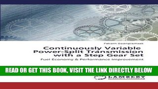 [FREE] EBOOK Continuously Variable   Power-Split Transmission  with a Step Gear Set: Fuel