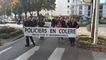 Marche de la colère des policiers à Lorient