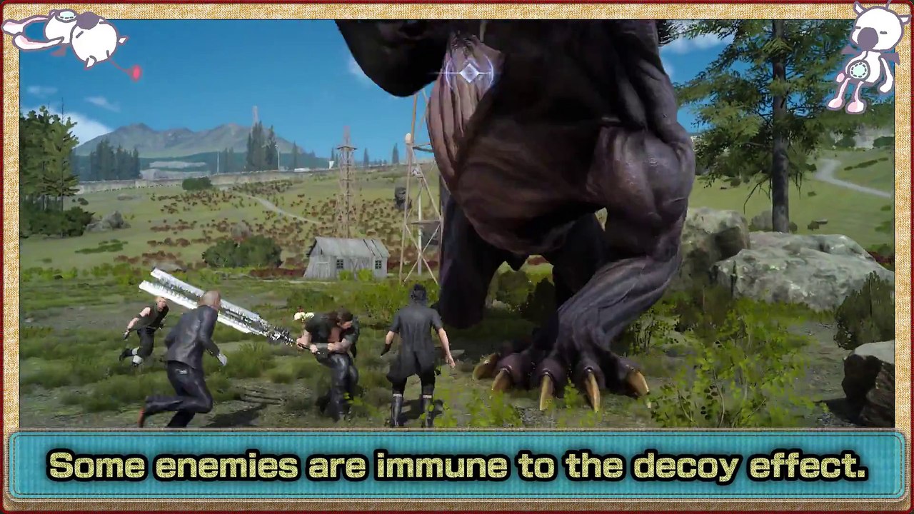 Final Fantasy 15 Moogle Gameplay (Final Fantasy XV)