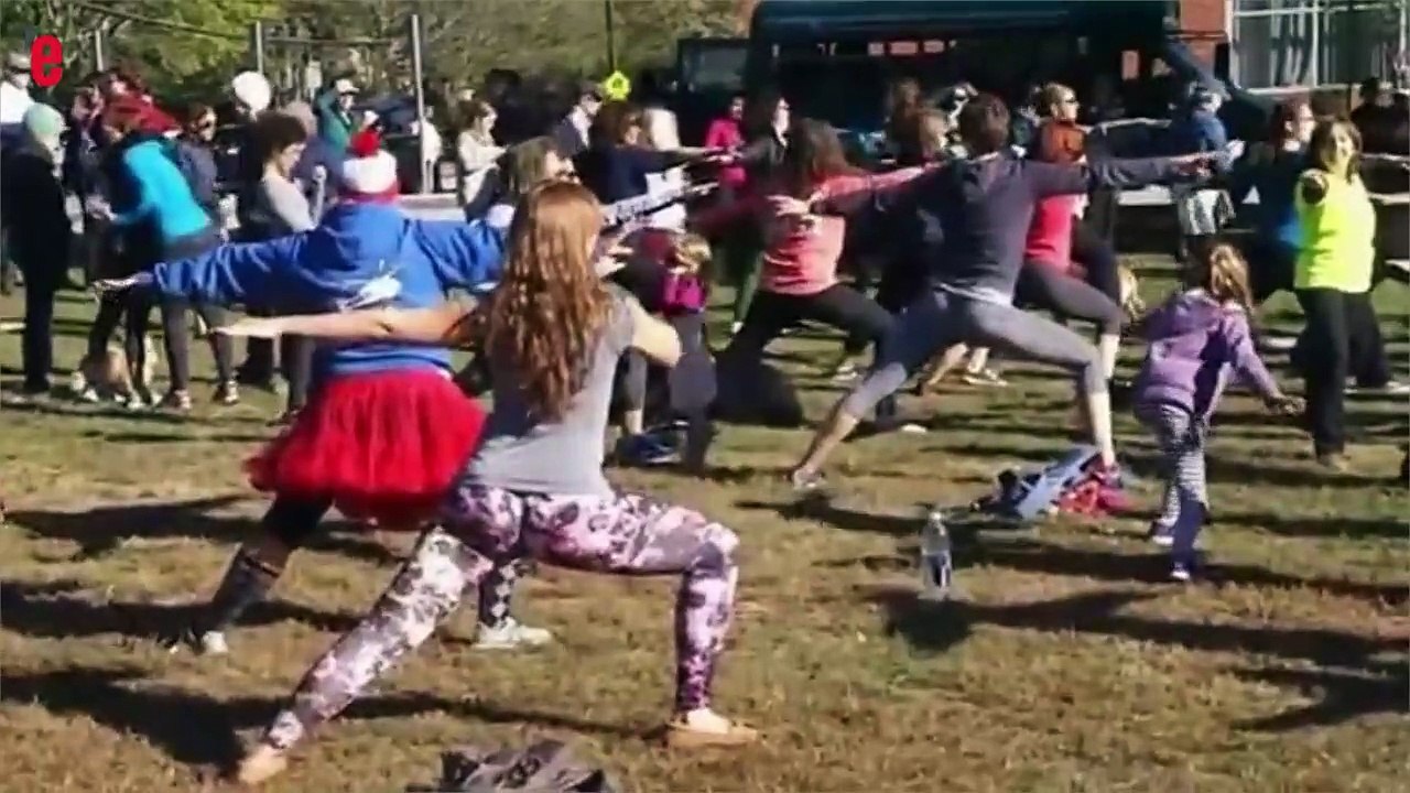 Des Américaines défendent le port du legging