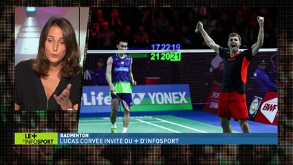 Lucas Corvee invité d'Infosport+