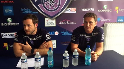 La conférence de presse SAXV avant Perpignan