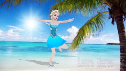 Elsa Frozen Te pintaron pajaritos en el aire