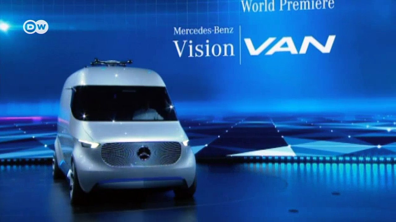 Voll vernetzt: Mercedes Vision Van | Motor mobil