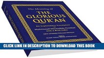 Read Now The Meaning of the Glorious Qur an with Brief Explanatory Notes and Brief Subject Index