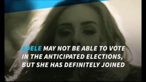 Adele endorses Hillary Clinton