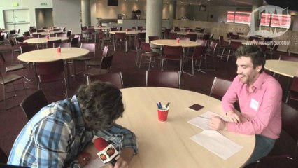 Watch Aaron at the Big Brother 2011 audition "Would you describe me as cuddly?"