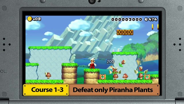 Super Mario Maker sur 3DS – Trailer Medal Challenges