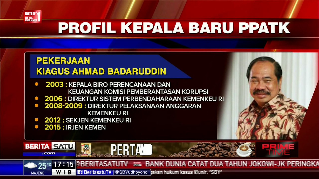 Profil Kepala PPATK Baru