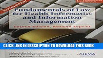 [PDF] Fundamentals of Law for Health Informatics and Information Management Popular Collection