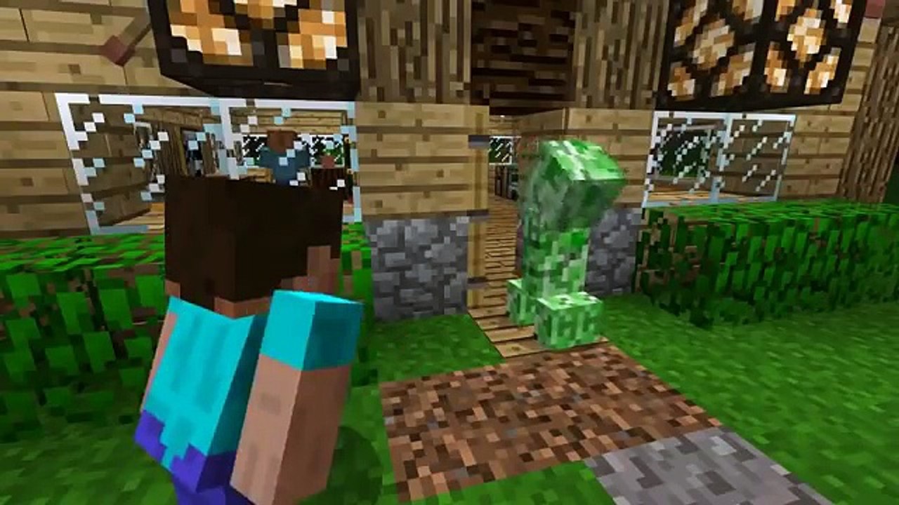 Minecraft: Monster School- Top 5 Monster School Animations (2016) (Funny) #2