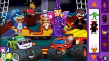 Blaze And The Monster Machines && Paw Patrol && Halloween Dress Up Parade