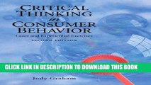 [PDF] Critical Thinking in Consumer Behavior: Cases and Experiential Exercises (2nd Edition) Full