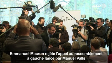 Macron: "nous ne travaillons pas à des recompositions de parti"