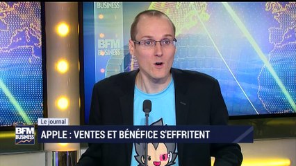 Apple : un chiffre d’affaires annuel en baisse de 8%