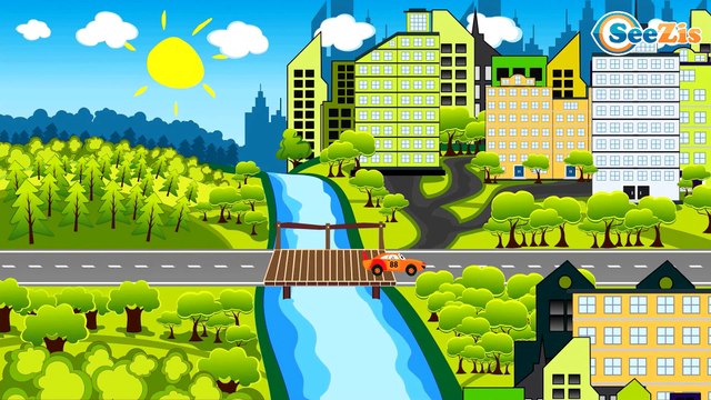 Dźwignica w Zabawki dla dzieci | Samochody bajka o maszynach dla dzieci po polsku