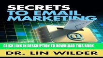 Best Seller Secrets to Email Marketing Free Read