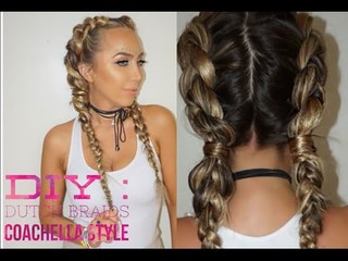 How To Get Dutch Braids : Tutorial