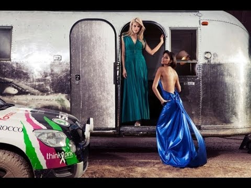 Dans les coulisses du shooting de Tatiana Silva et Tanja Dexters